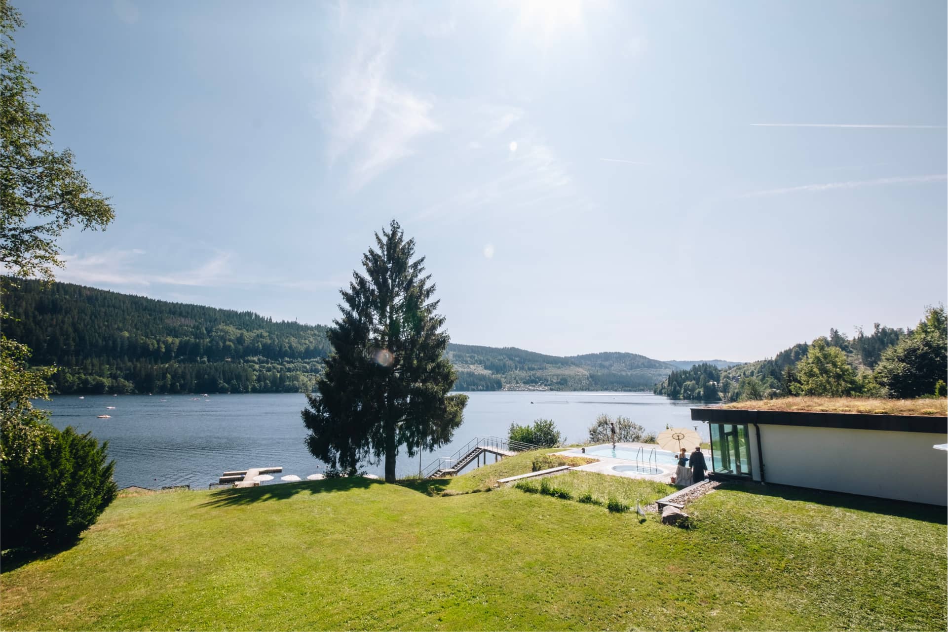 Aussicht auf den Titisee