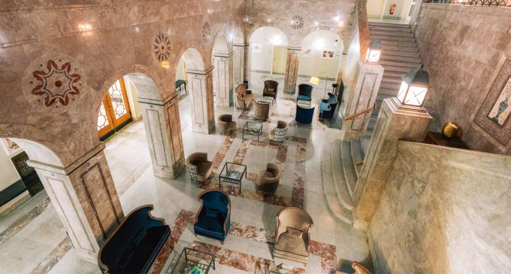 Historisches Hotelgebäude H24 Innenansicht